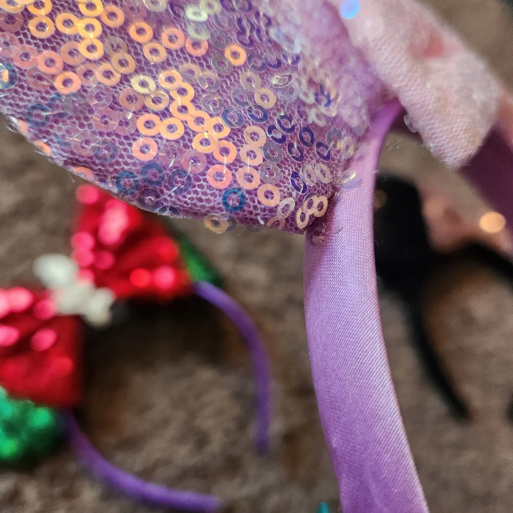 Disney Sequin Minnie Mouse Ears Headbands